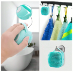 Cepillo De Baño Con Dispenser Para Shampoo Mascota Gato-Perro