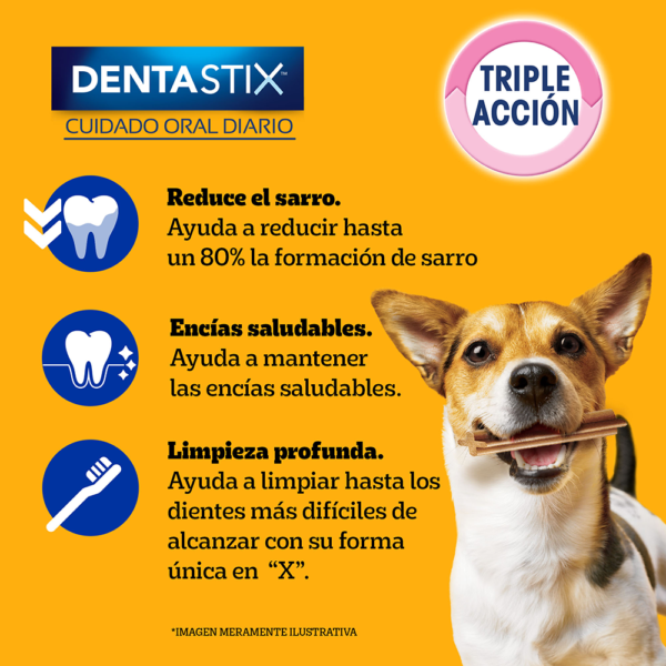 CUIDADO ORAL PEDIGREE® Dentastix Adulto Razas Pequeñas